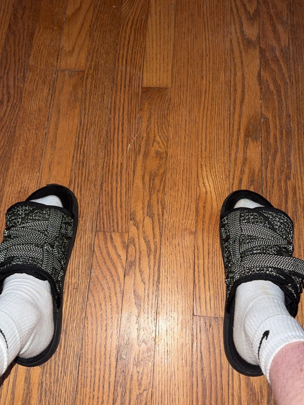 Black reflective Draco slides